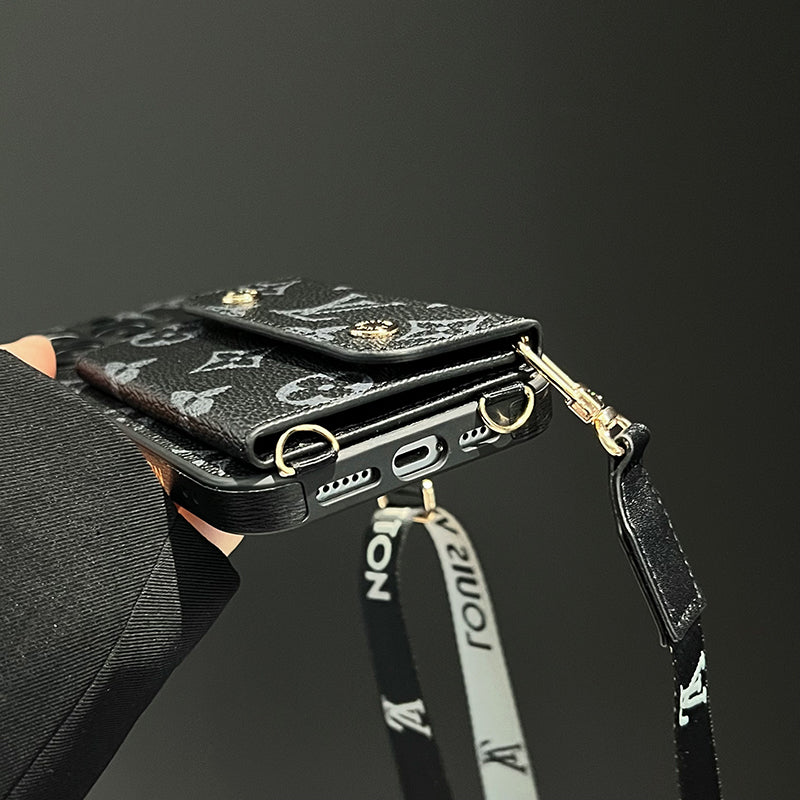 Lou Card Bag Chain Black iPhone Case - Iphonecasehouse