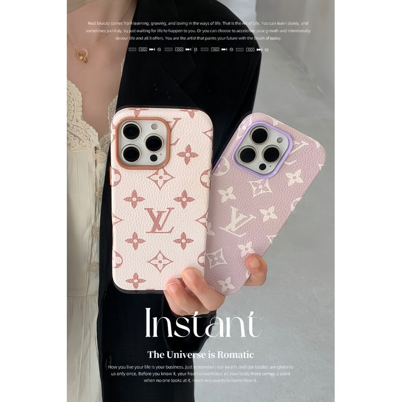 Lou Leather iPhone Case - Iphonecasehouse
