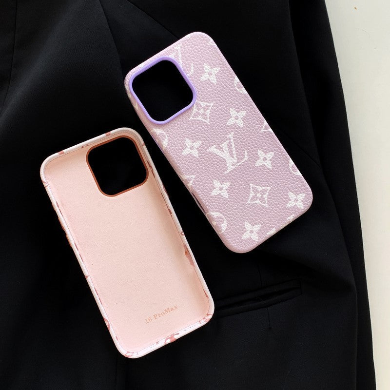 Lou Leather iPhone Case - Iphonecasehouse