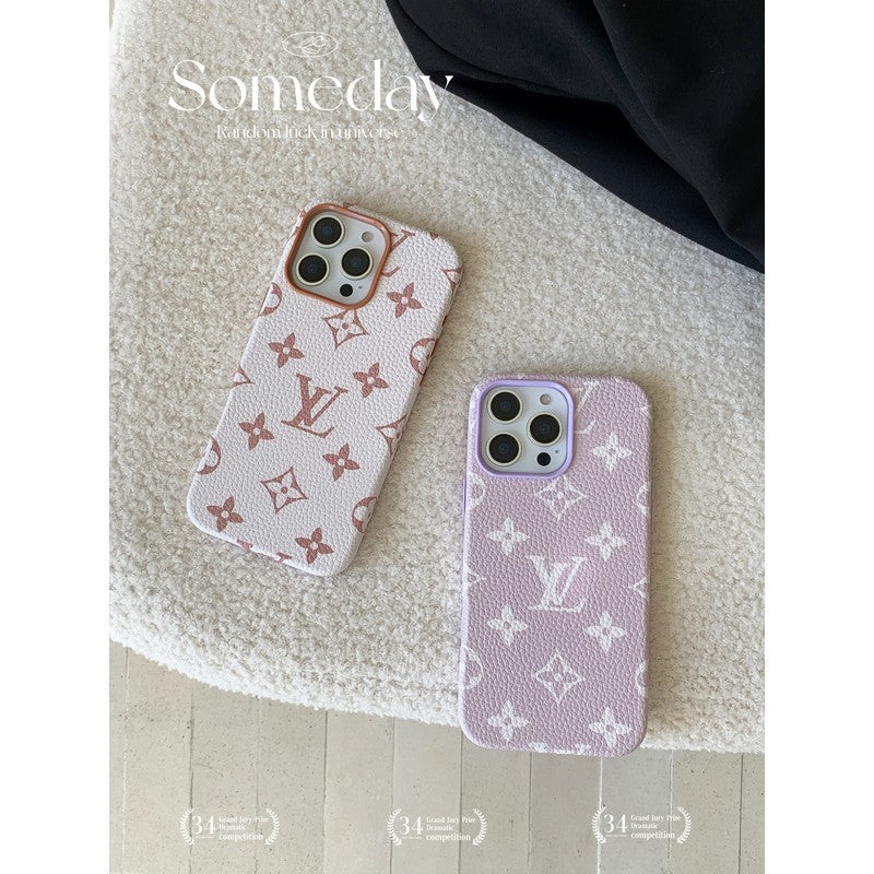 Lou Leather iPhone Case - Iphonecasehouse