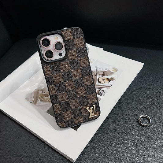 Lou Classic Leather iPhone Case - Iphonecasehouse