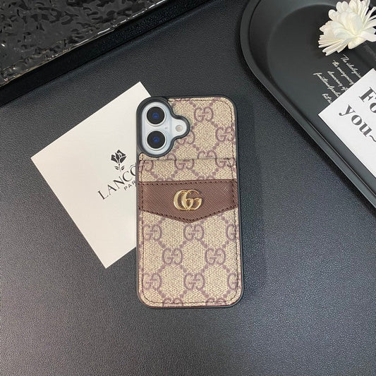 GG Card Bag iPhone Case - Iphonecasehouse