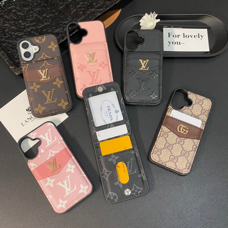 Lou Card Bag Classic Color iPhone Case - Iphonecasehouse