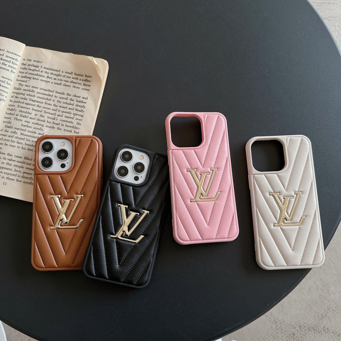 Lou Leather iPhone Case - Iphonecasehouse