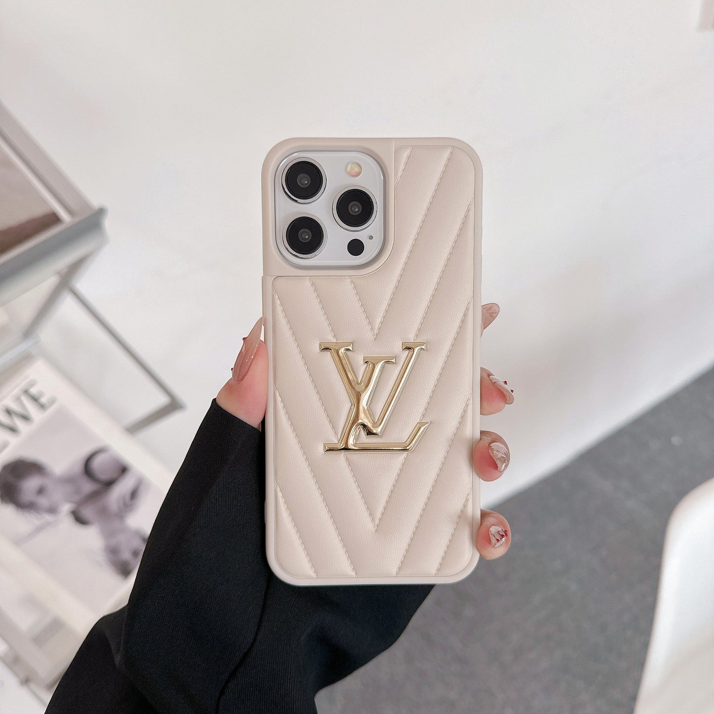 Lou Leather iPhone Case - Iphonecasehouse