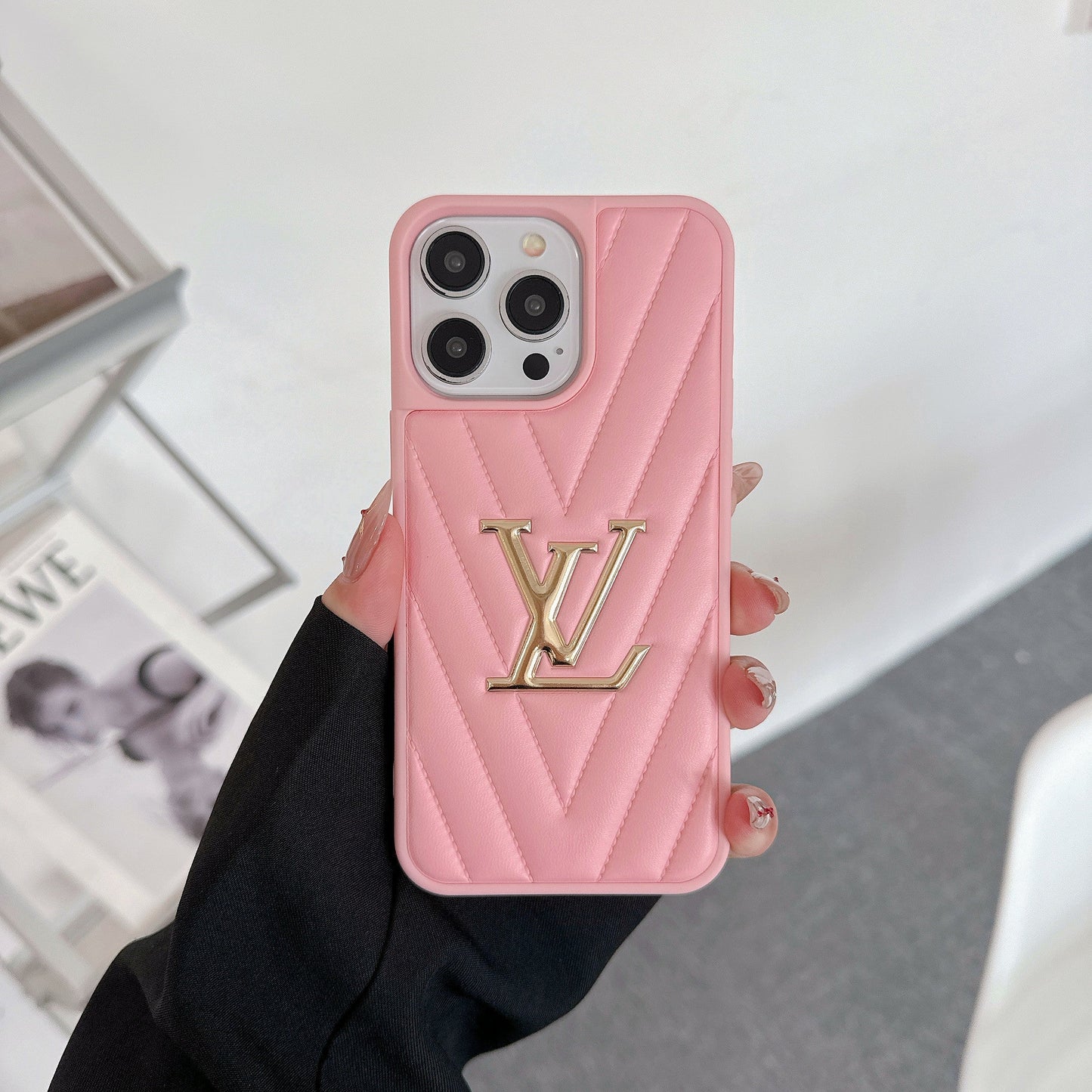 Lou Leather iPhone Case - Iphonecasehouse