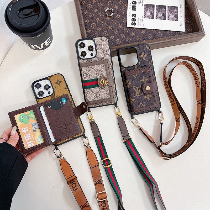 GG Card Bag Crossbody iPhone Case - Iphonecasehouse