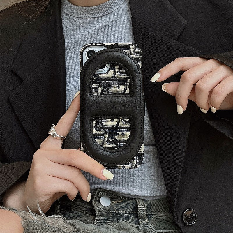 CD Bracket Card Bag iPhone Case - Iphonecasehouse