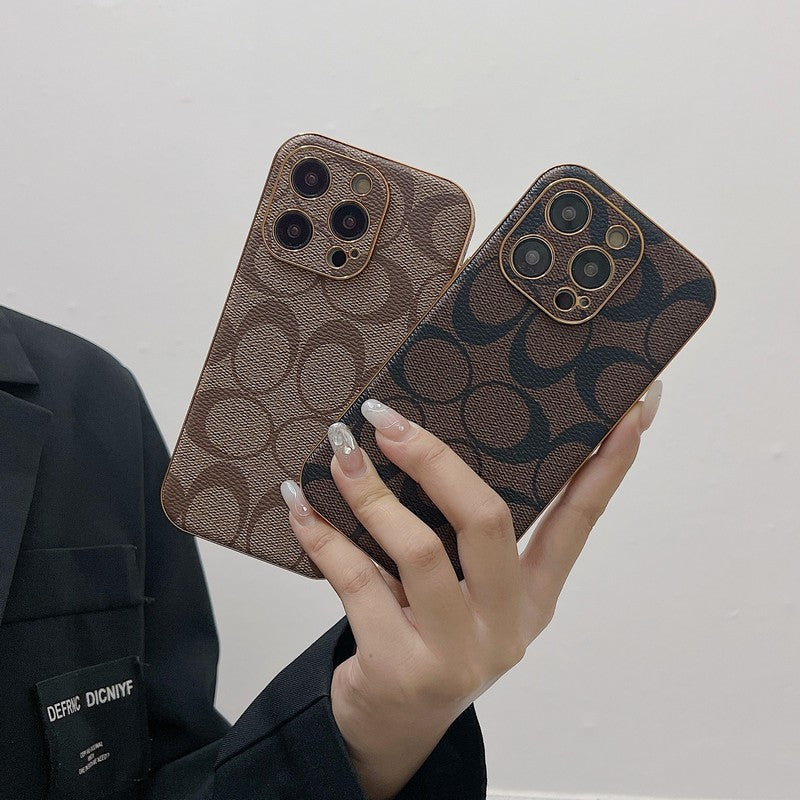 Coa Leather iPhone Case - Iphonecasehouse