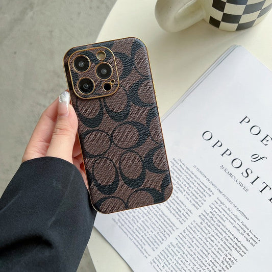 Coa Leather iPhone Case - Iphonecasehouse
