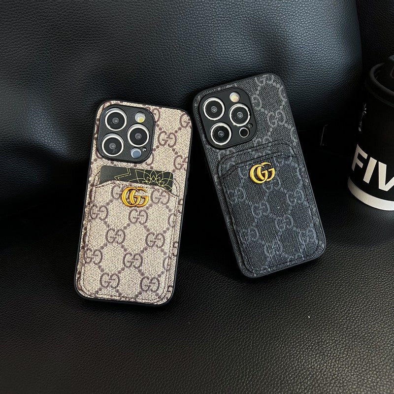 GG Card Bag Classic iPhone Case - Iphonecasehouse