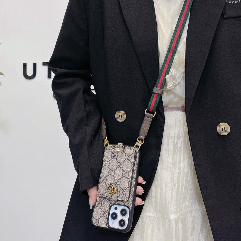 Lou Card Bag Classic Chain iPhone Case - Iphonecasehouse