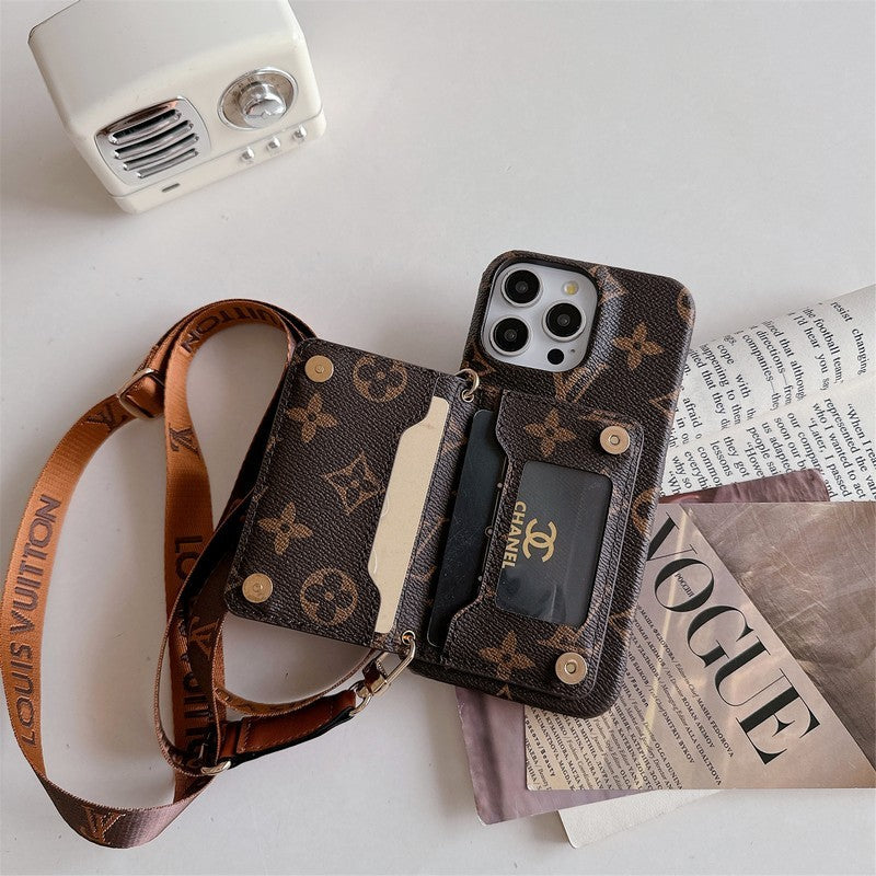 Lou Card Bag Crossbody Classic iPhone Case - Iphonecasehouse