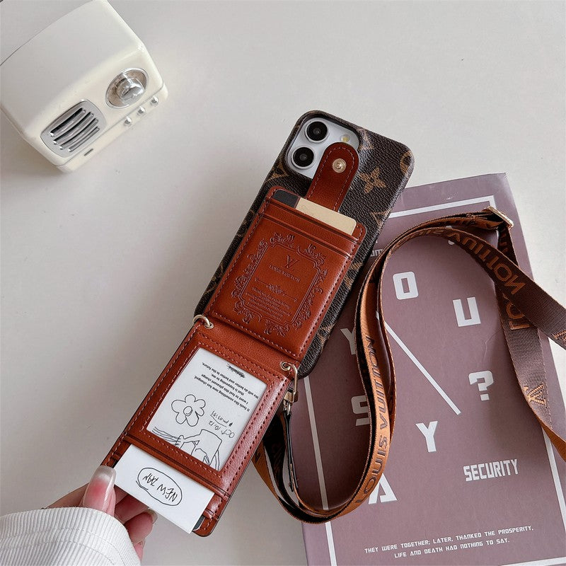 Lou Card Bag Crossbody Chain iPhone Case - Iphonecasehouse