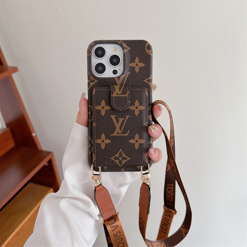 Lou Card Bag Crossbody Chain iPhone Case - Iphonecasehouse