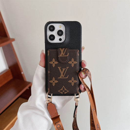 Lou Card Bag Crossbody Chain iPhone Case - Iphonecasehouse
