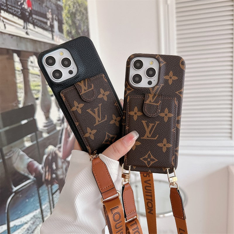 Lou Card Bag Crossbody Chain iPhone Case - Iphonecasehouse