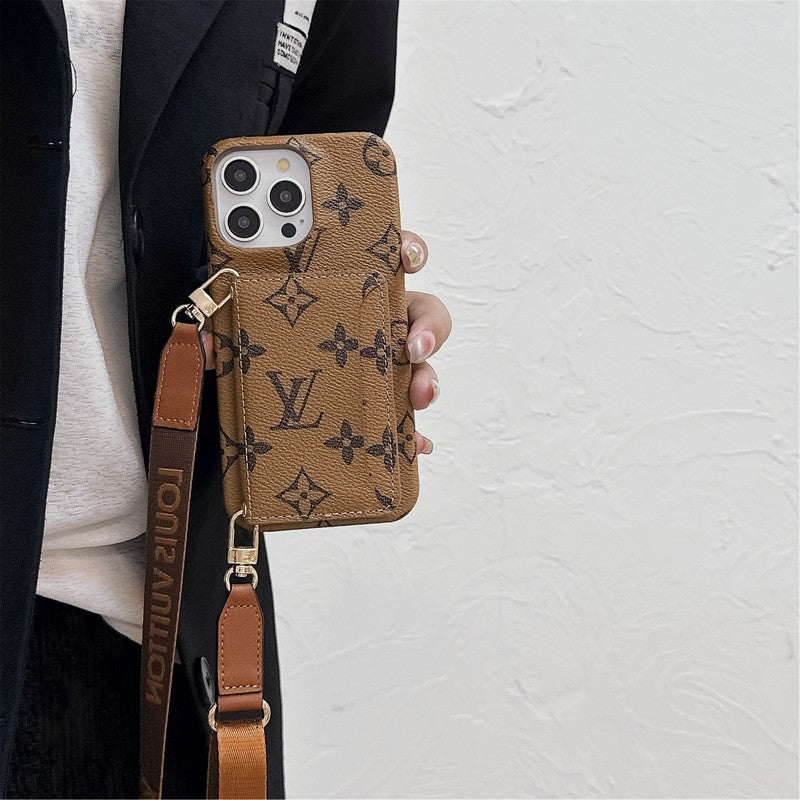 Lou Card Bag Crossbody Classic iPhone Case - Iphonecasehouse