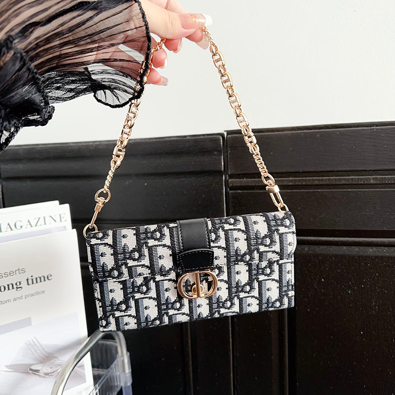 CD Bag Scarves Chain iPhone Case - Iphonecasehouse