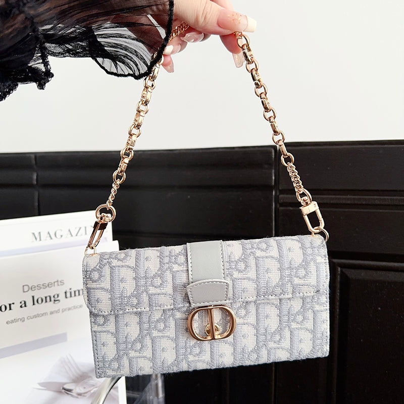 CD Bag Scarves Chain iPhone Case - Iphonecasehouse