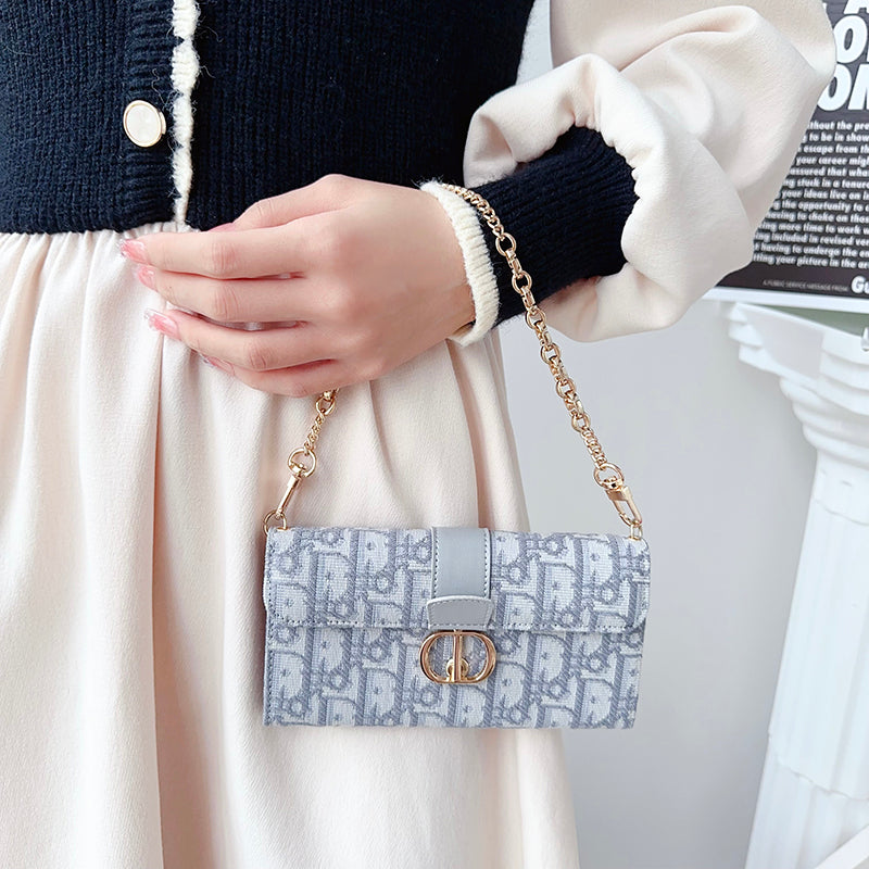 CD Bag Scarves Chain iPhone Case - Iphonecasehouse