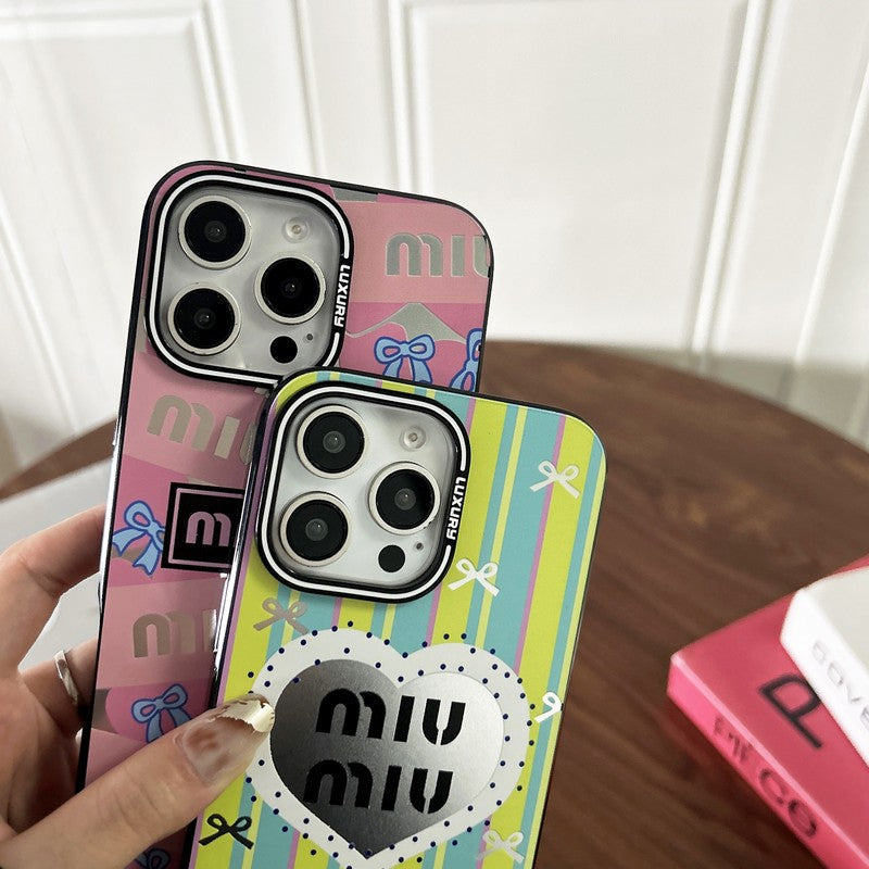 Miu Pink & Green iPhone Case - Iphonecasehouse