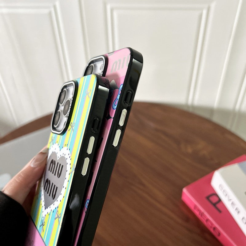 Miu Pink & Green iPhone Case - Iphonecasehouse