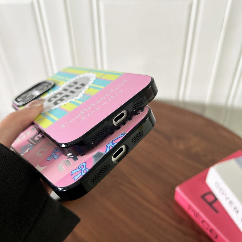 Miu Pink & Green iPhone Case - Iphonecasehouse
