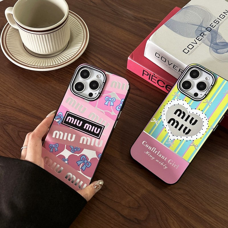 Miu Pink & Green iPhone Case - Iphonecasehouse