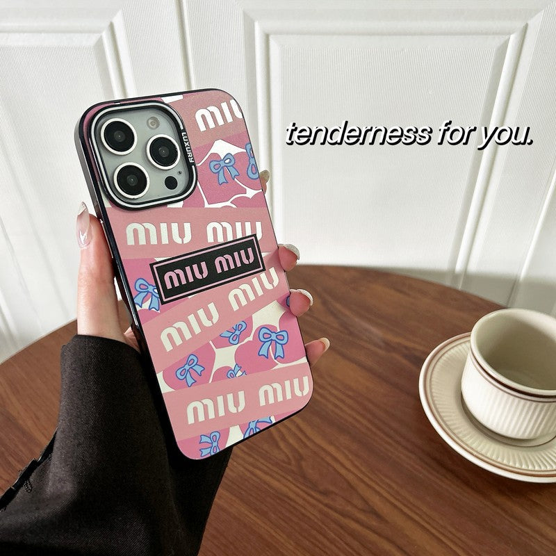Miu Pink & Green iPhone Case - Iphonecasehouse