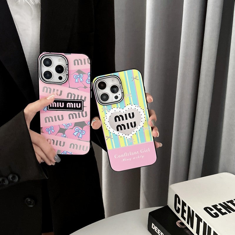 Miu Pink & Green iPhone Case - Iphonecasehouse