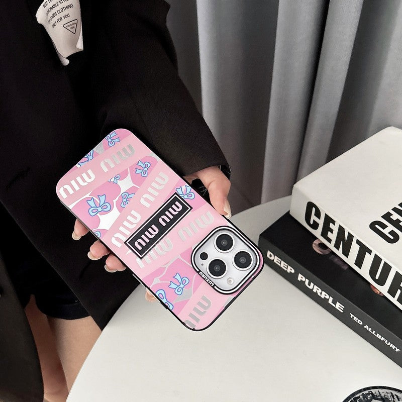 Miu Pink & Green iPhone Case - Iphonecasehouse