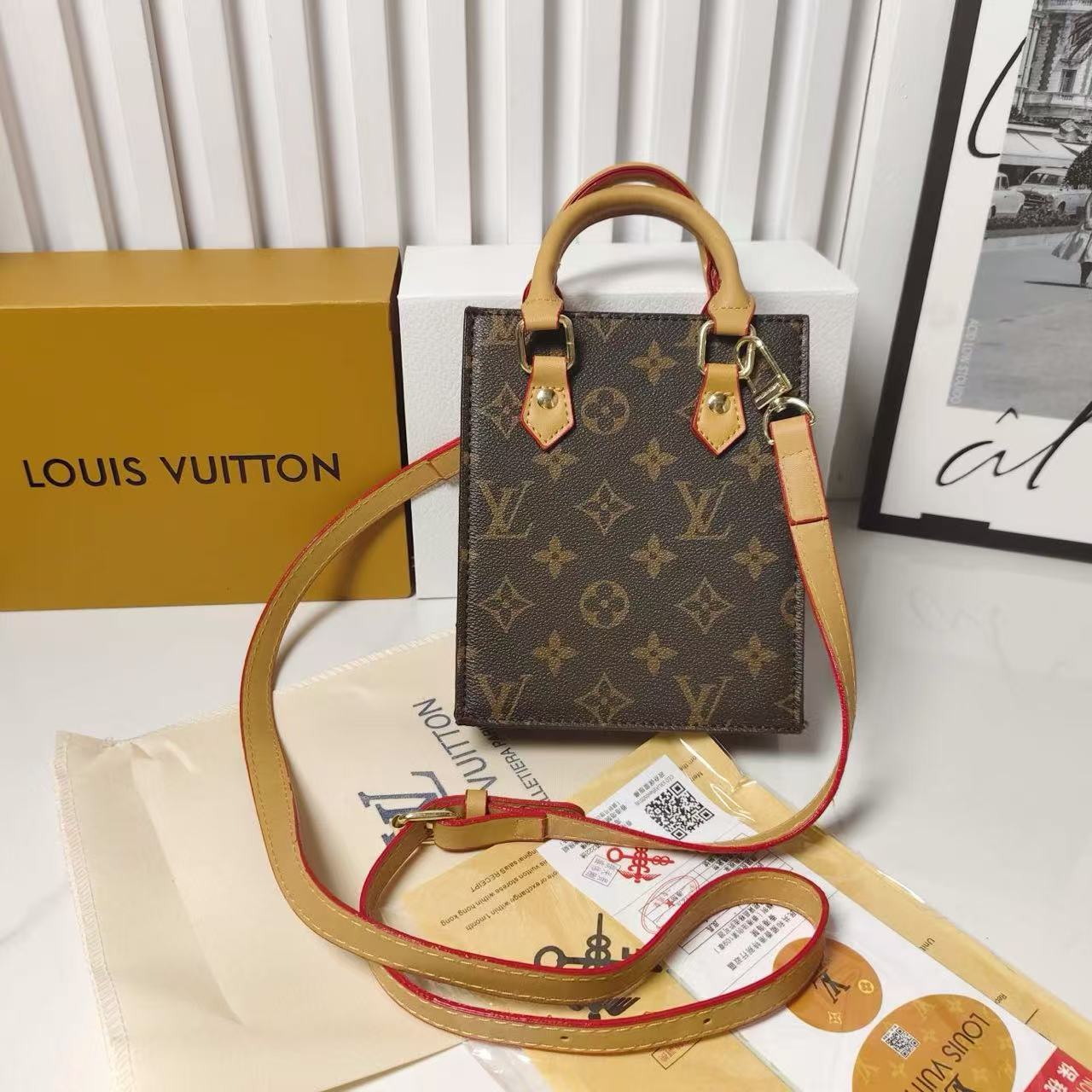 Classic Tote Bag With Crossbody Strap - Iphonecasehouse