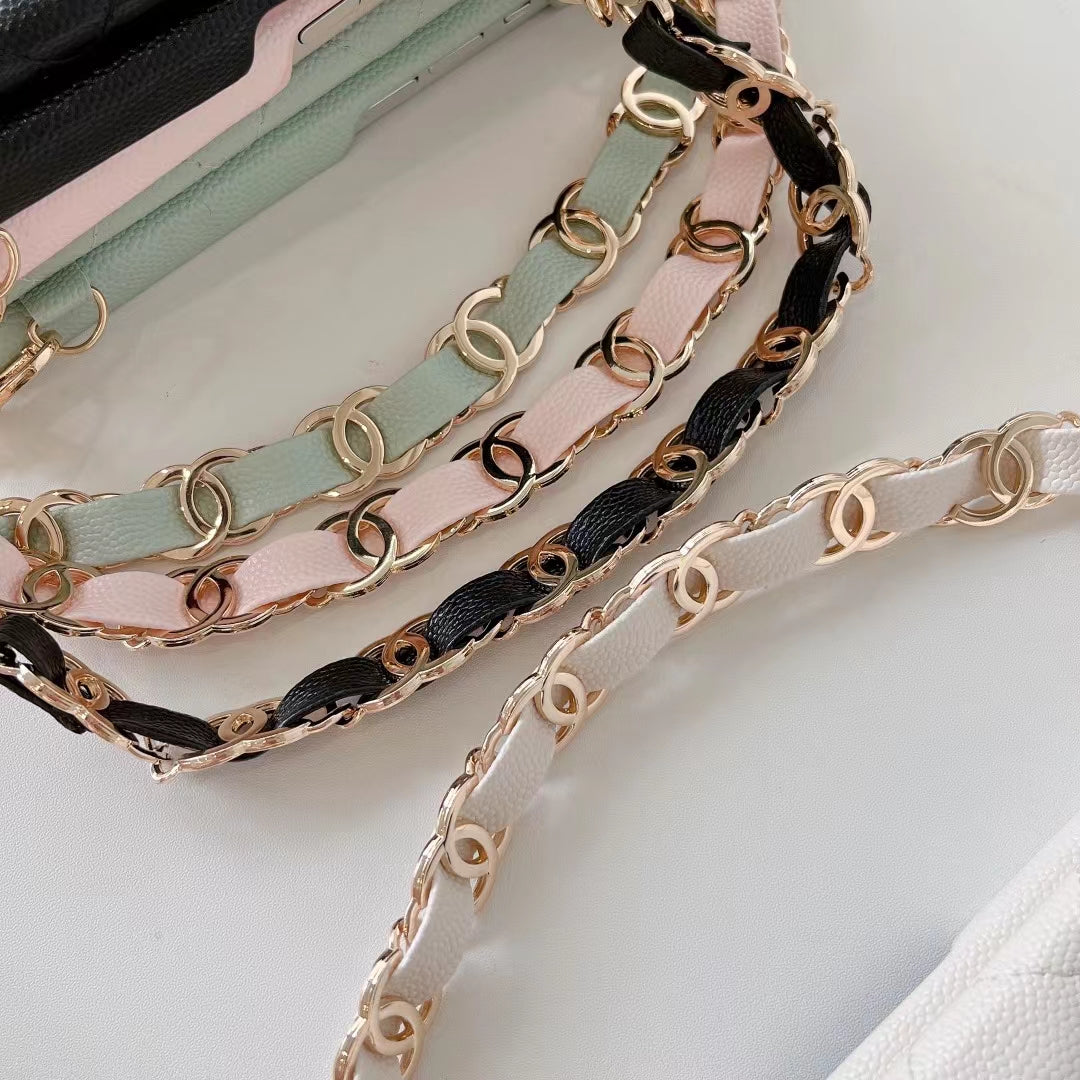 CN Pastel iPhone Cases Bag With Strap - Iphonecasehouse