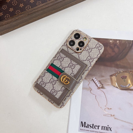 GG Card Bag iPhone Case - Iphonecasehouse