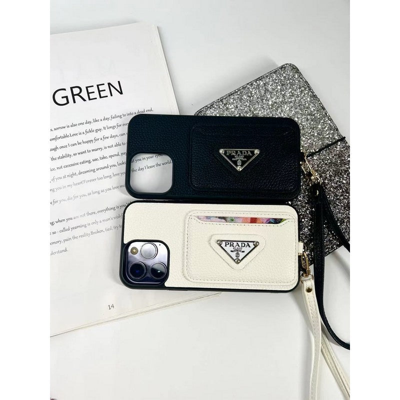 Pra Four Colors Card Bag iPhone Case - Iphonecasehouse