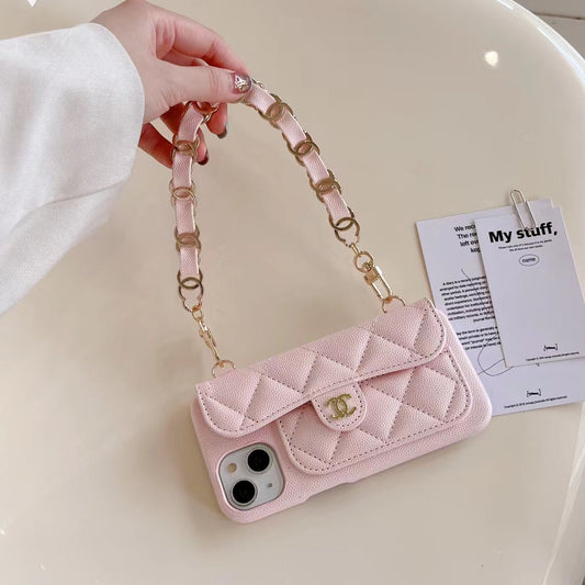 CN Pastel iPhone Cases Bag With Strap - Iphonecasehouse