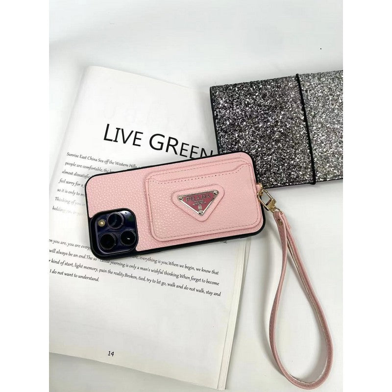 Pra Four Colors Card Bag iPhone Case - Iphonecasehouse