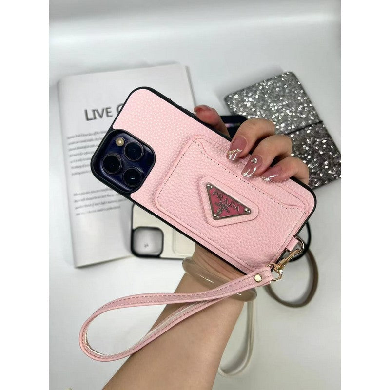 Pra Four Colors Card Bag iPhone Case - Iphonecasehouse