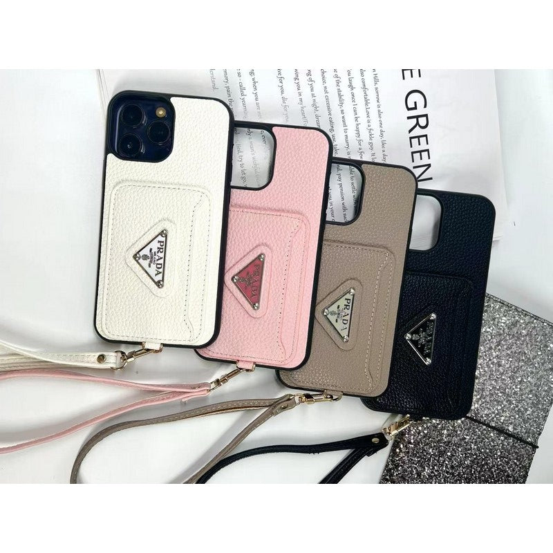 Pra Four Colors Card Bag iPhone Case - Iphonecasehouse