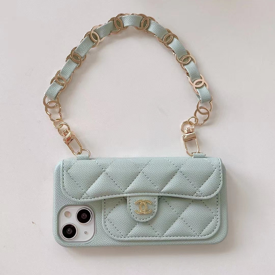 CN Pastel iPhone Cases Bag With Strap - Iphonecasehouse