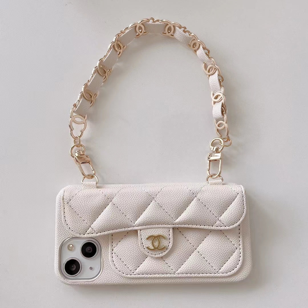 CN Pastel iPhone Cases Bag With Strap - Iphonecasehouse