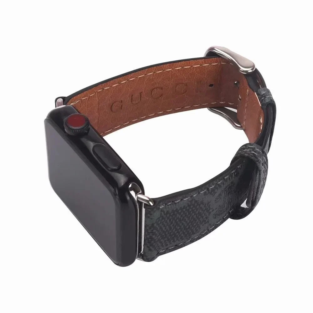 High Quality Leather Apple Watch Band - Iphonecasehouse