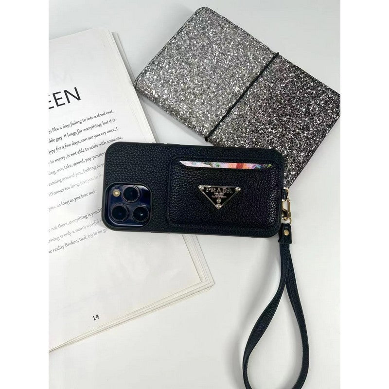 Pra Four Colors Card Bag iPhone Case - Iphonecasehouse
