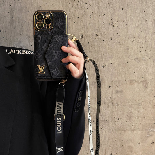 New Premium leather wallet iPhone case