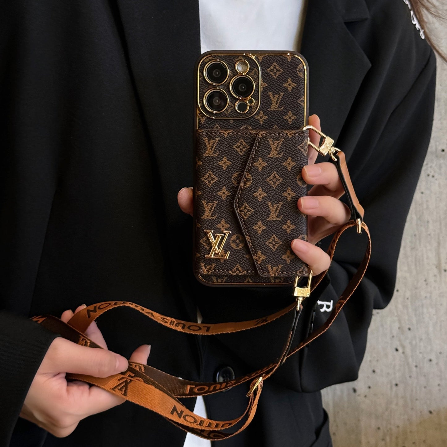 New Premium leather wallet iPhone case