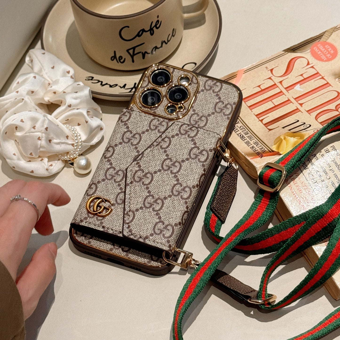 New Premium leather wallet iPhone case