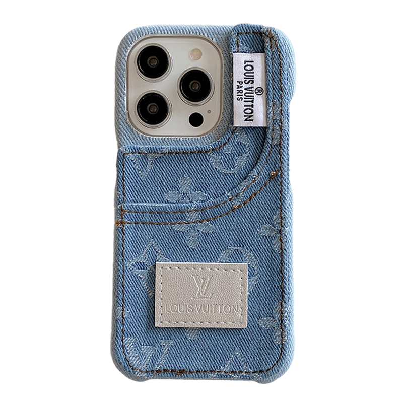 Lou Jeans Pattern iPhone Case - Iphonecasehouse
