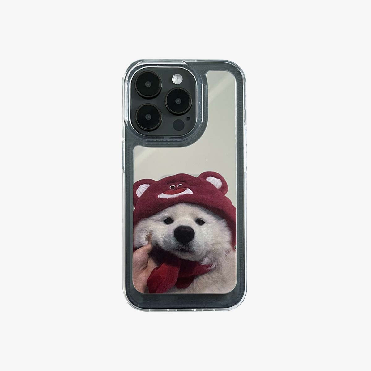 Mirror iPhone Case | Couple Dogs Samoyed (Buy 2 and get 50% off one) - Iphonecasehouse