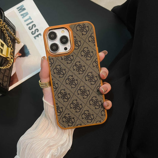 Yellow Guess iPhone Case-MD231025 - Iphonecasehouse
